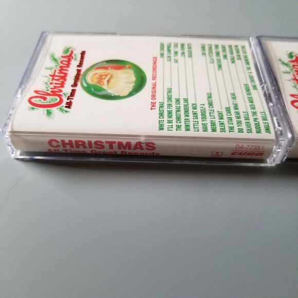 Christmas all time records 2 cassette tape collection - Picture 2 of 4